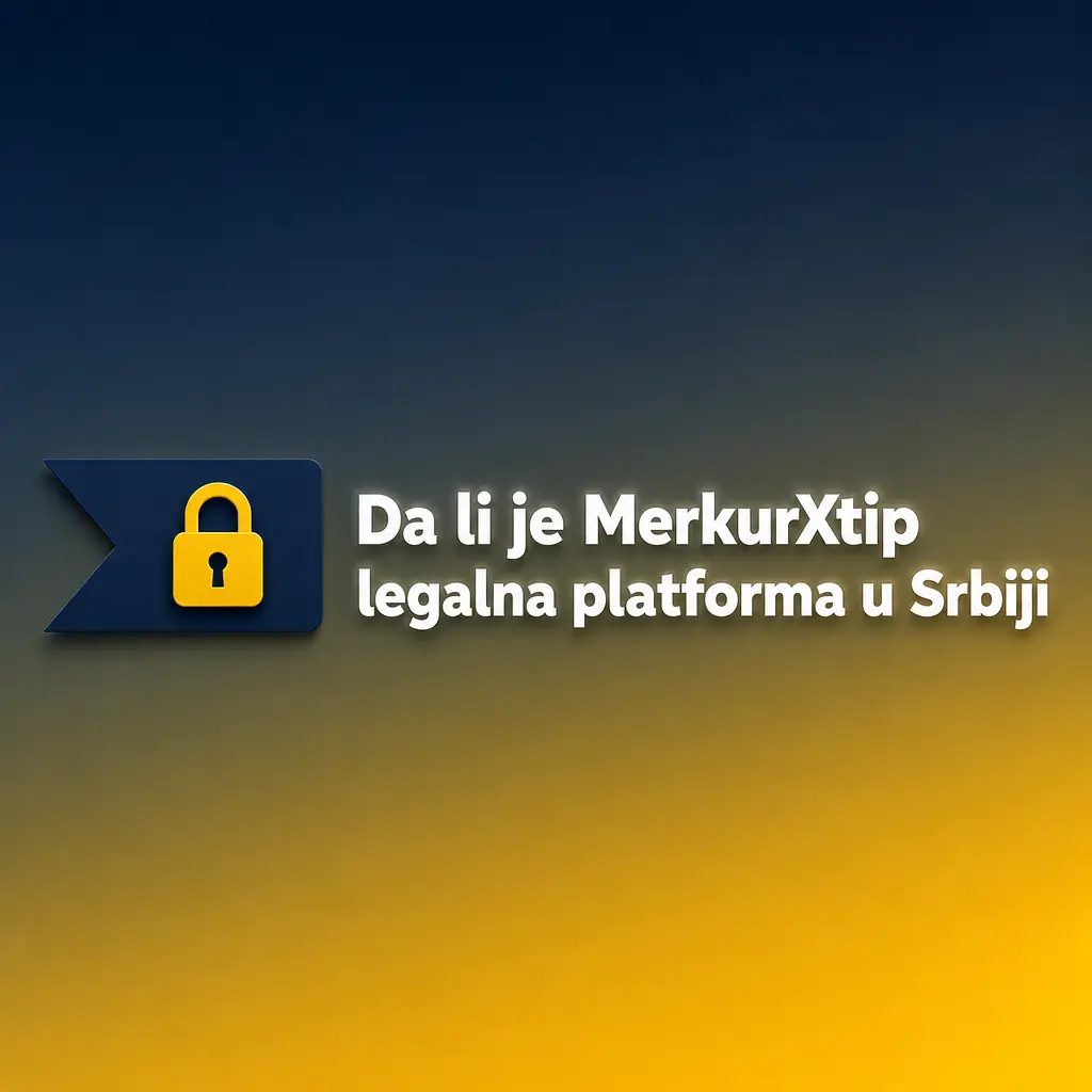 MerkurXtip legalna platforma u Srbiji sa licencom Uprave za igre na sreću i merama odgovornog igranja