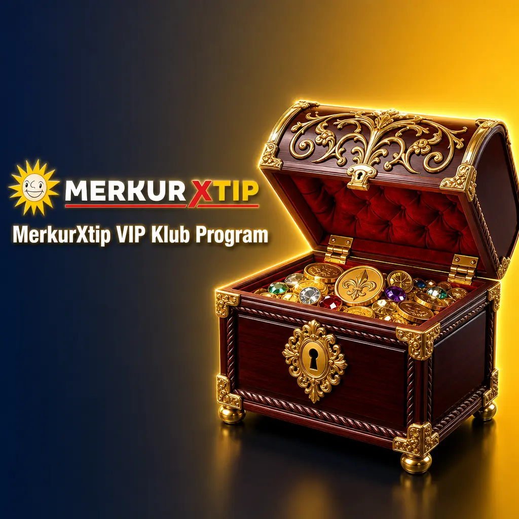 MerkurXtip VIP klub program – 5 nivoa, poeni za igru, kešbek do 15% i pogodnosti za Diamond igrače.