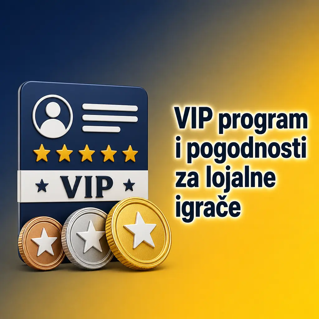 MerkurXtip VIP program nudi lične menadžere, brže isplate, veći kešbek i posebne pogodnosti za lojalne igrače.