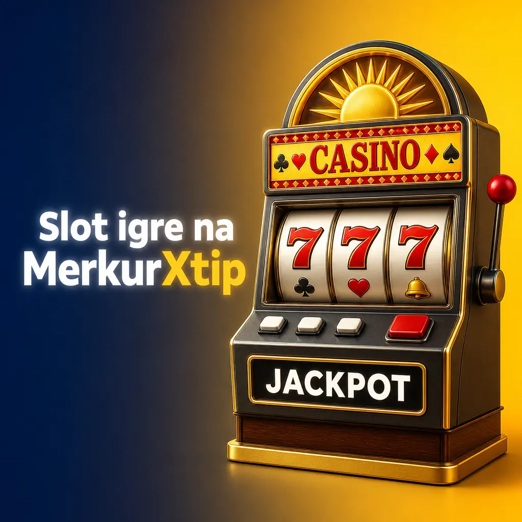 Slot igre na MerkurXtip kazinu: preko 3.200 naslova, progresivni jackpotovi, Sweet Bonanza i Book of Dead demo režim