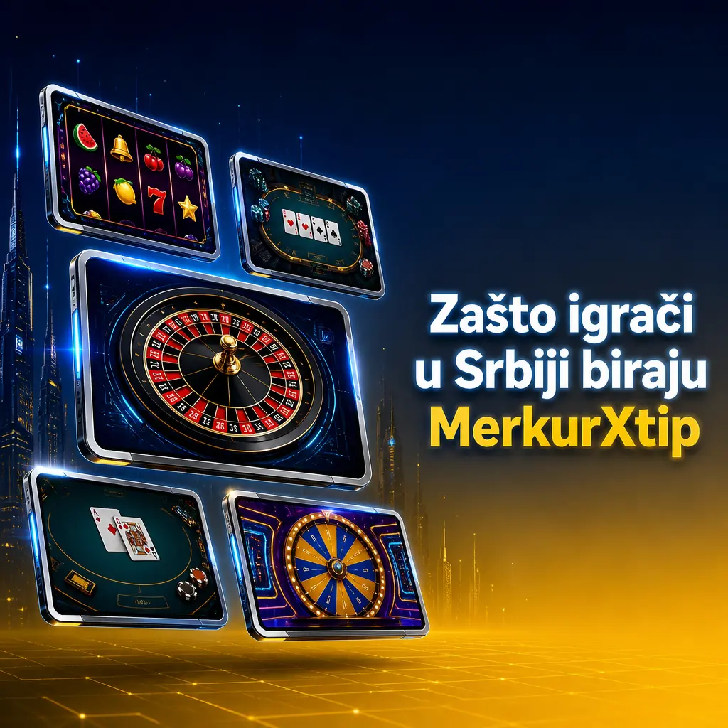 MerkurXtip kladionica i kazino za igrače iz Srbije - DinaCard uplate, Super liga, live klađenje i preko 4.000 casino igara